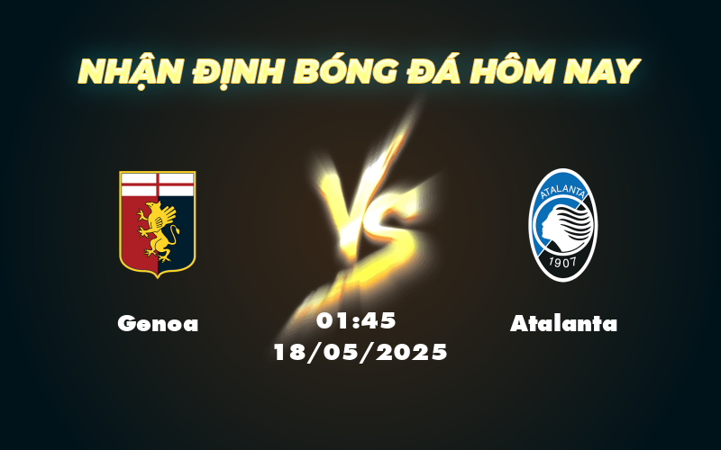 genoa atalanta 18 05 seria a